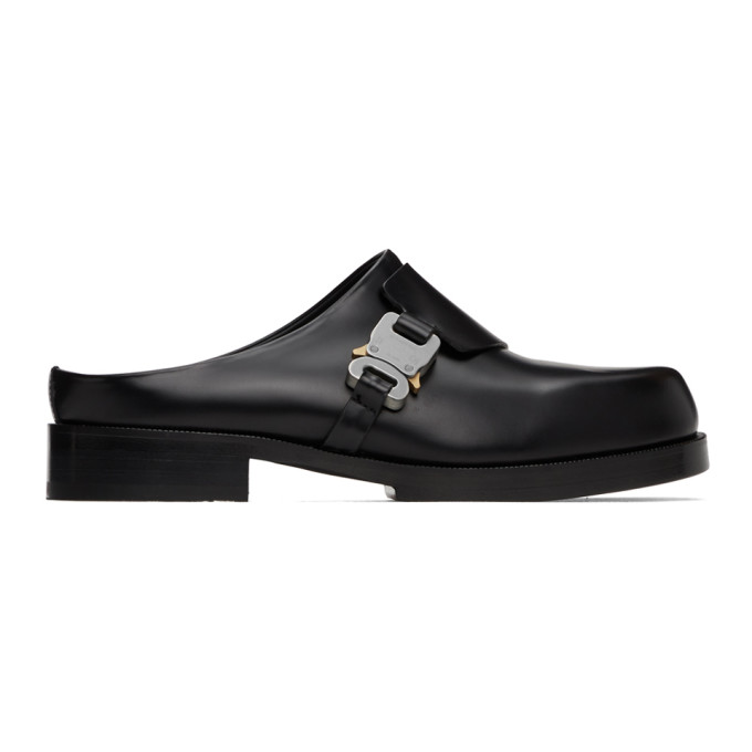 ALYX 1017 ALYX 9SM BLACK FORMAL CLOG LOAFERS