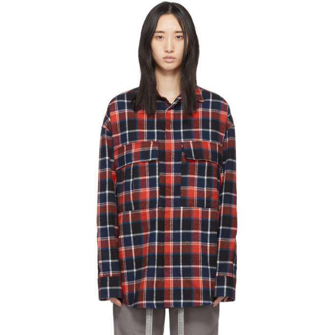 fear of god red flannel