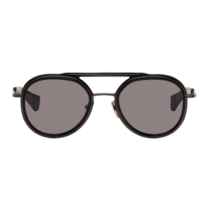 Dita Black Spacecraft Sunglasses In Blkrosgld