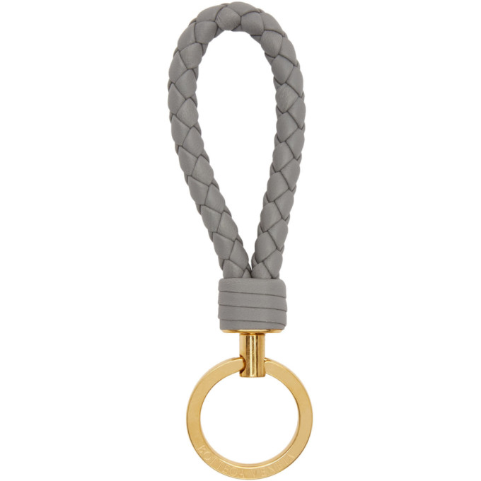 보테가베네타 인트레치아토 키링 Bottega Veneta Intrecciato Loop Keychain