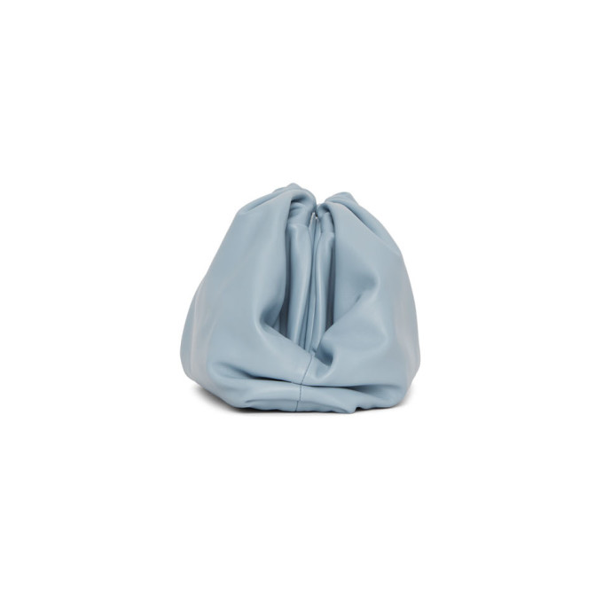 BOTTEGA VENETA BOTTEGA VENETA BLUE THE POUCH CLUTCH