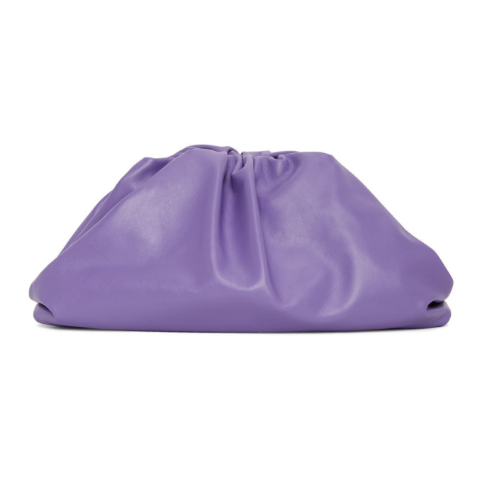 Bottega Veneta 紫色小号 The Pouch 单肩包 In Purple