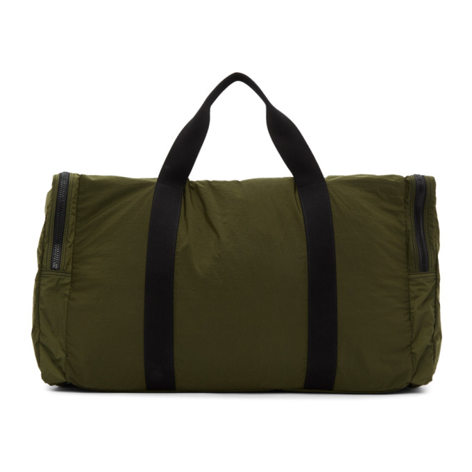 BOTTEGA VENETA BOTTEGA VENETA GREEN INTRECCIATO PACKABLE DUFFLE BAG