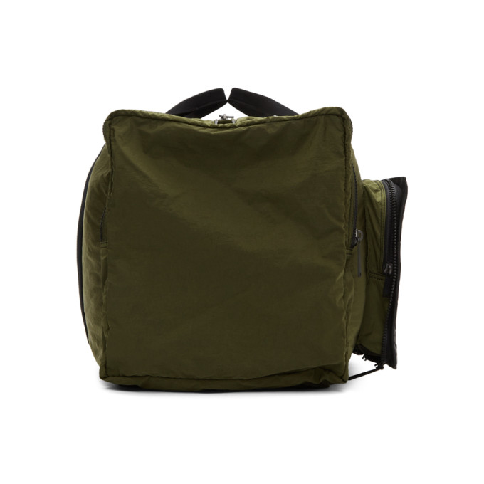 BOTTEGA VENETA BOTTEGA VENETA GREEN INTRECCIATO PACKABLE DUFFLE BAG