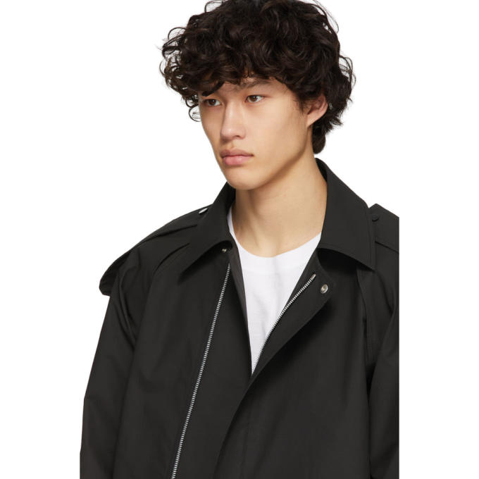 BOTTEGA VENETA Grey Coated Jacket
