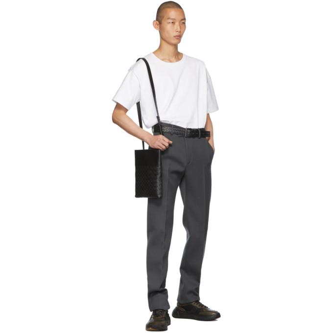 BOTTEGA VENETA BOTTEGA VENETA WHITE ASYMMETRIC T-SHIRT