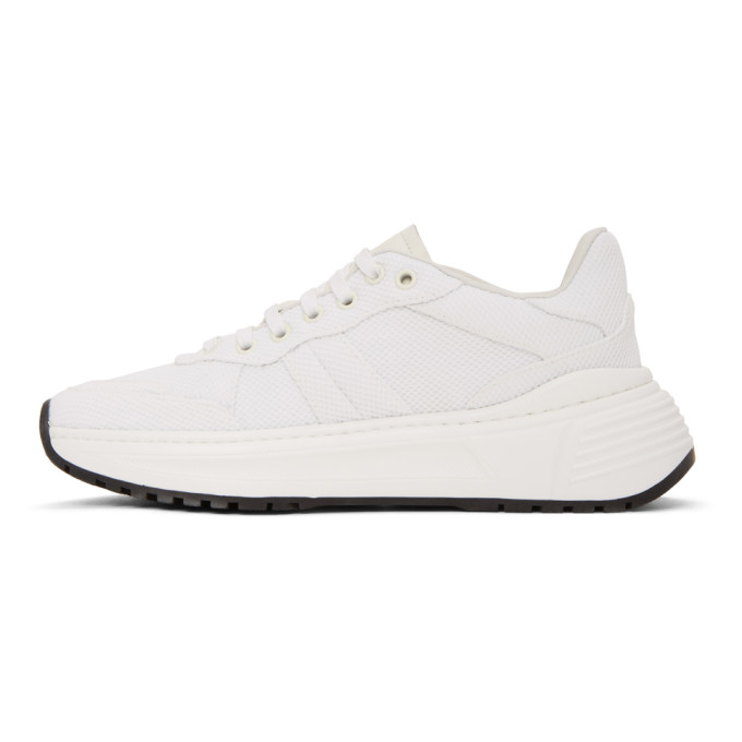 BOTTEGA VENETA BOTTEGA VENETA WHITE MESH SPEEDSTER SNEAKERS