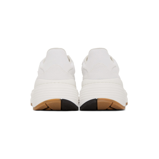 BOTTEGA VENETA BOTTEGA VENETA WHITE MESH SPEEDSTER SNEAKERS
