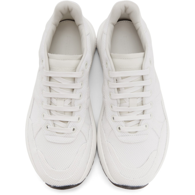 BOTTEGA VENETA BOTTEGA VENETA WHITE MESH SPEEDSTER SNEAKERS