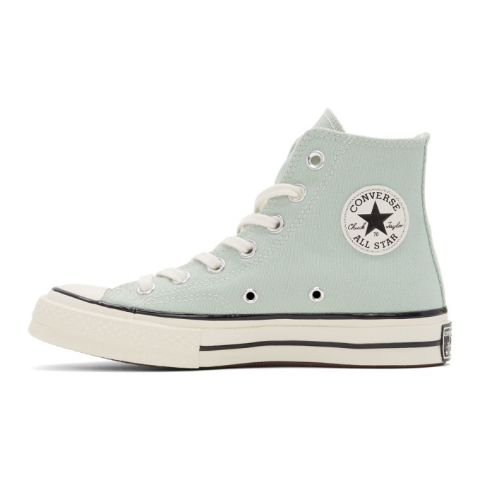 converse with lunarlon mint green