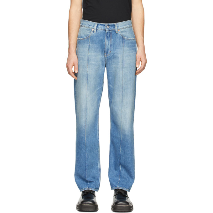 OUR LEGACY OUR LEGACY BLUE FORMAL CUT JEANS