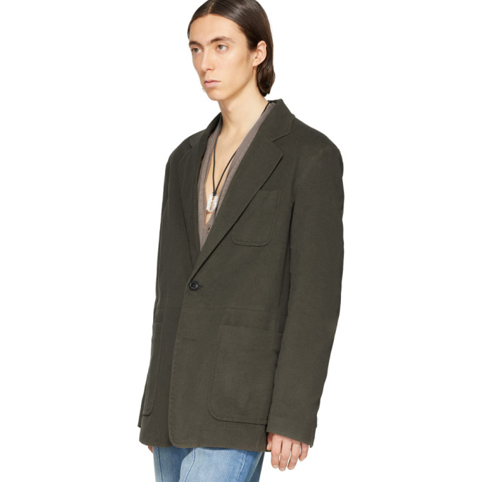 OUR LEGACY OUR LEGACY GREEN 70S BLAZER