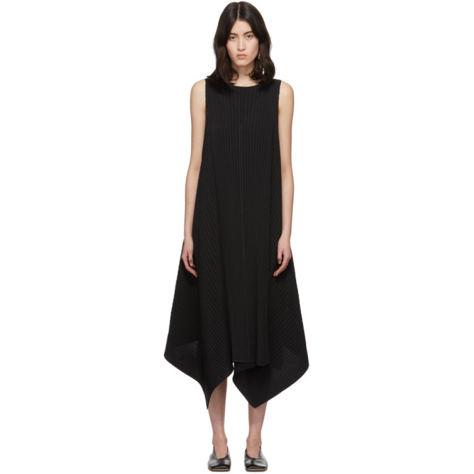 issey miyake black dress