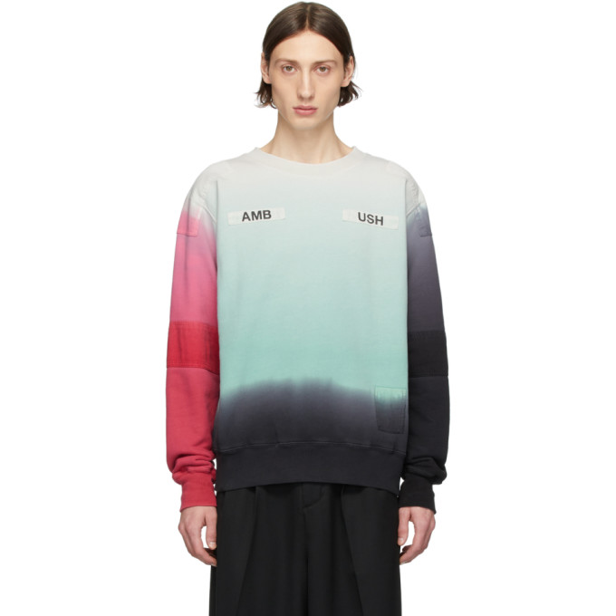 AMBUSH AMBUSH MULTICOLOR NEW PATCHWORK SWEATSHIRT