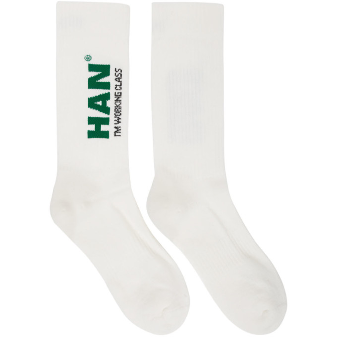 Han Kjobenhavn White Im Working Class Socks