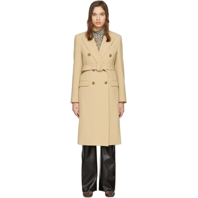 Nanushka Beige Greta Coat