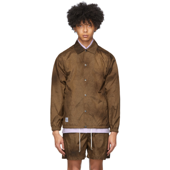 Nanushka Nanushka Brown Tie-Dye Terry Jacket