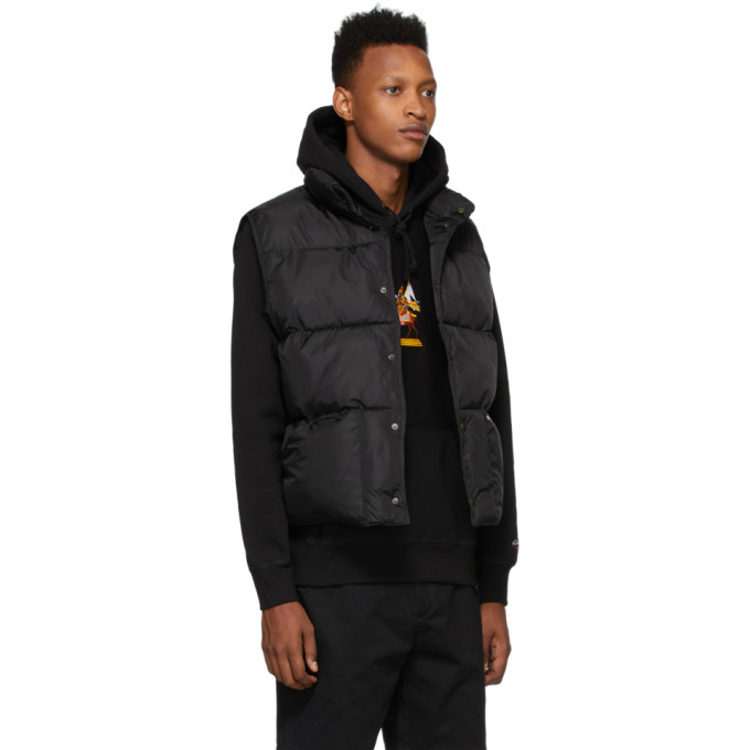 NOAH NOAH NYC BLACK CASHBALL PUFFER VEST