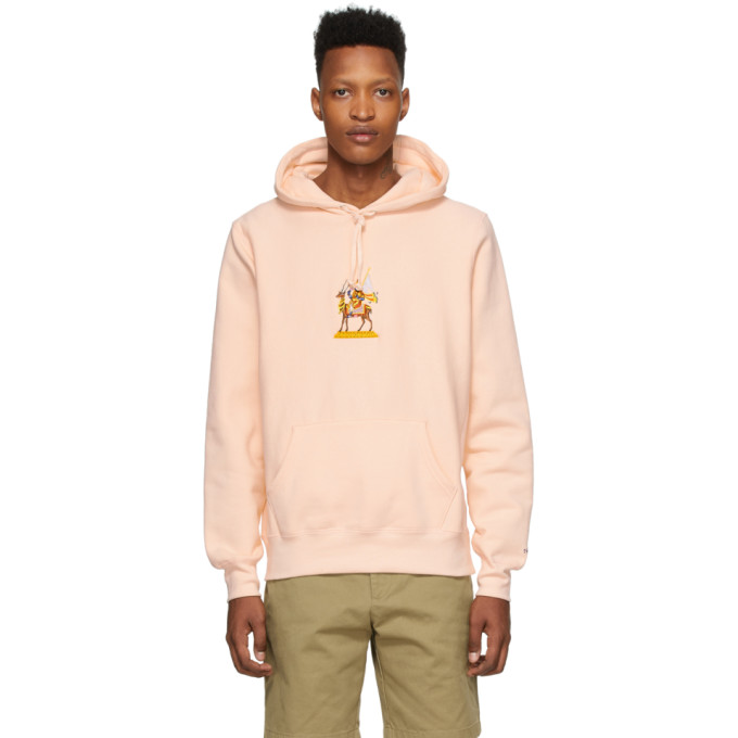 pink peach hoodie