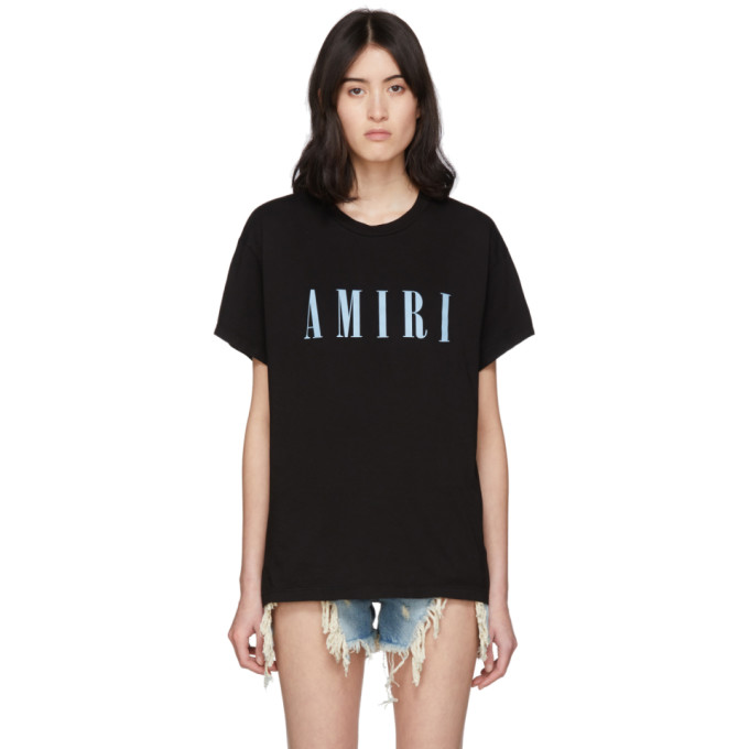 AMIRI BLACK LOGO CORE T-SHIRT