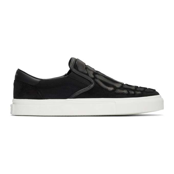 amiri skel toe slip on sneaker