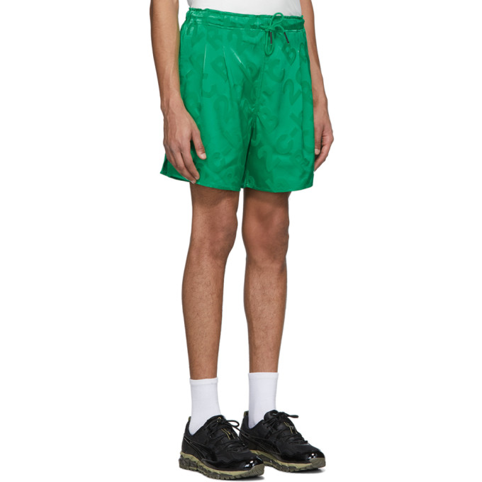 ROCHAMBEAU ROCHAMBEAU GREEN SPORT SHORTS