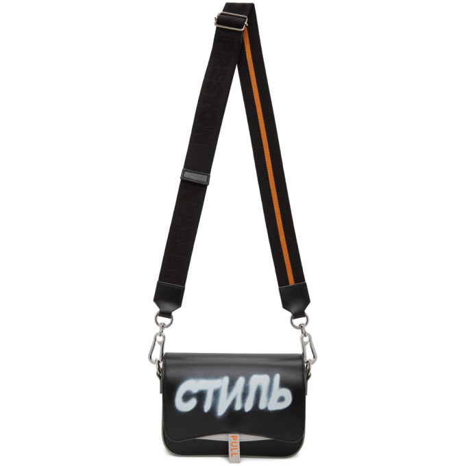 Heron Preston Black Style Canal Bag