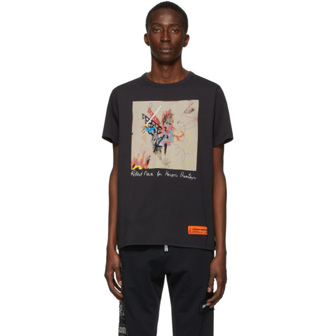 HERON PRESTON HERON PRESTON BLACK ROBERT NAVA EDITION T-SHIRT