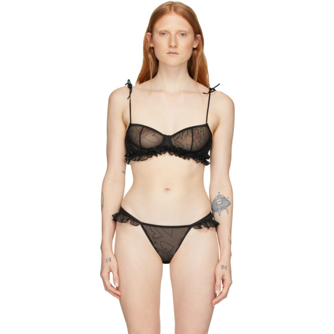 LE PETIT TROU LE PETIT TROU BLACK FALAISE BRALETTE