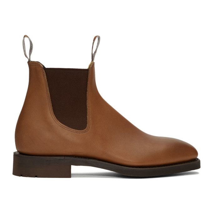 R.M. Williams Brown Lachlan Chelsea Boots