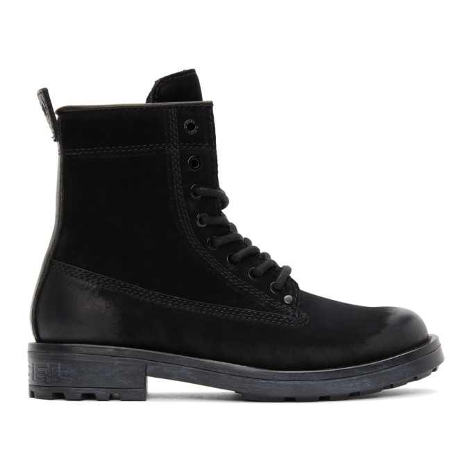 Diesel Black D-Throuper DBB ZC Boots