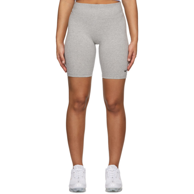 nike leg a see bike shorts grey