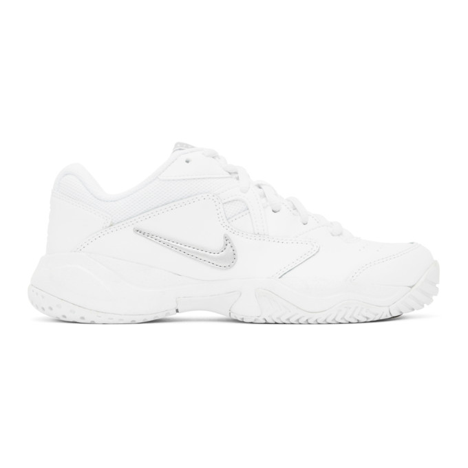 NikeCourt Lite 2 Damen-Tennisschuh für Hartplätze (weit) - Weiß - AR8838-101
