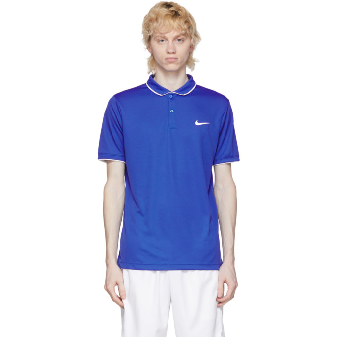 Nike Blue Dri-FIT Polo