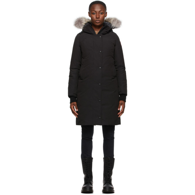 Canada Goose Black Down Sherbrooke Parka