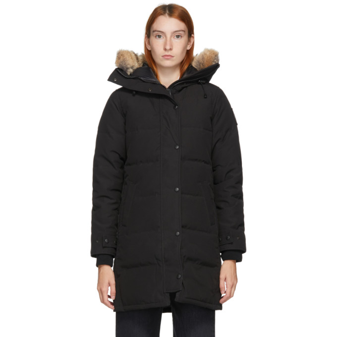 Canada Goose Black Down Black Label Shelburne Parka