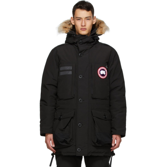 Canada Goose Black Down Macculloch Parka