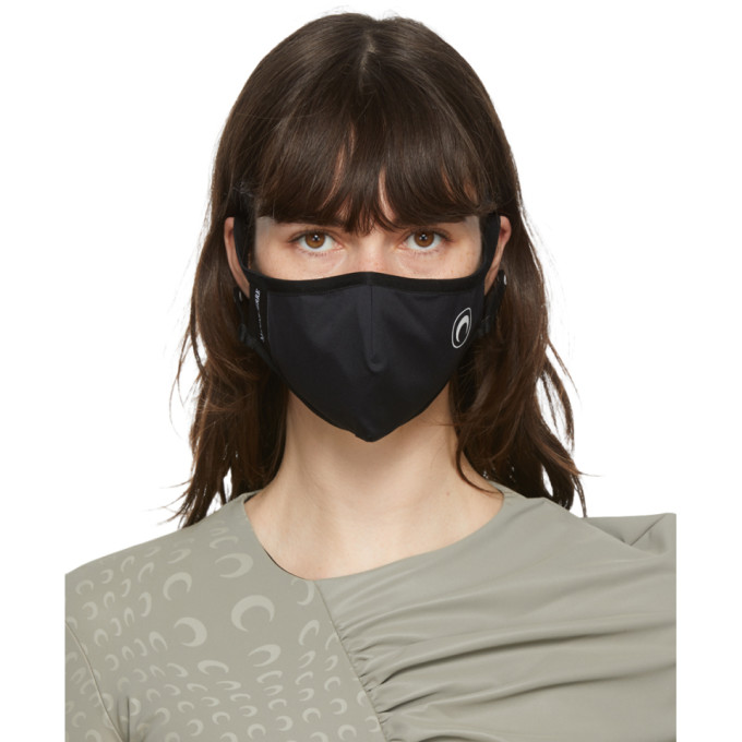 Marine Serre Black Filter Air Mask