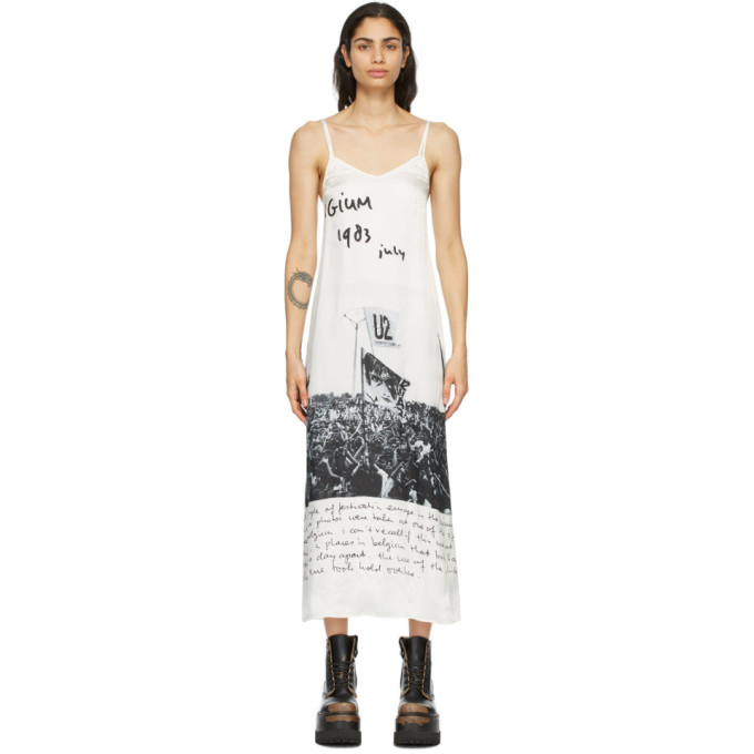 R13 Off-White Anton Corbijn Edition U2 Belgium Dress