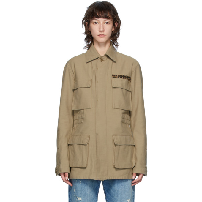 R13 R13 Beige Abu Jacket
