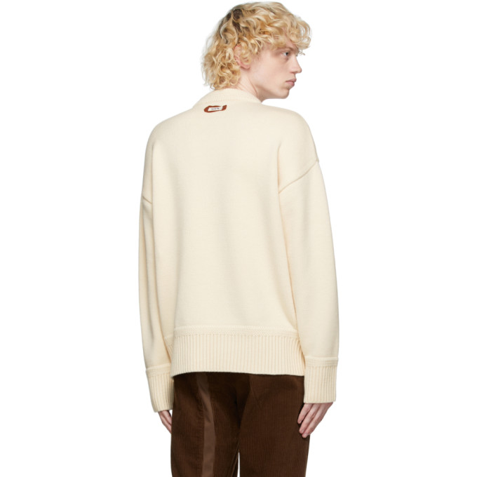 ADER ERROR ADER ERROR OFF-WHITE BLUESSOM SWEATER