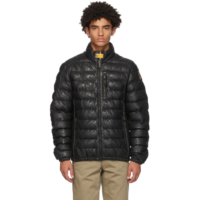 Click to view more detailed imagery on our partner's website Parajumpers Black Ernie Jacket In 541 Black