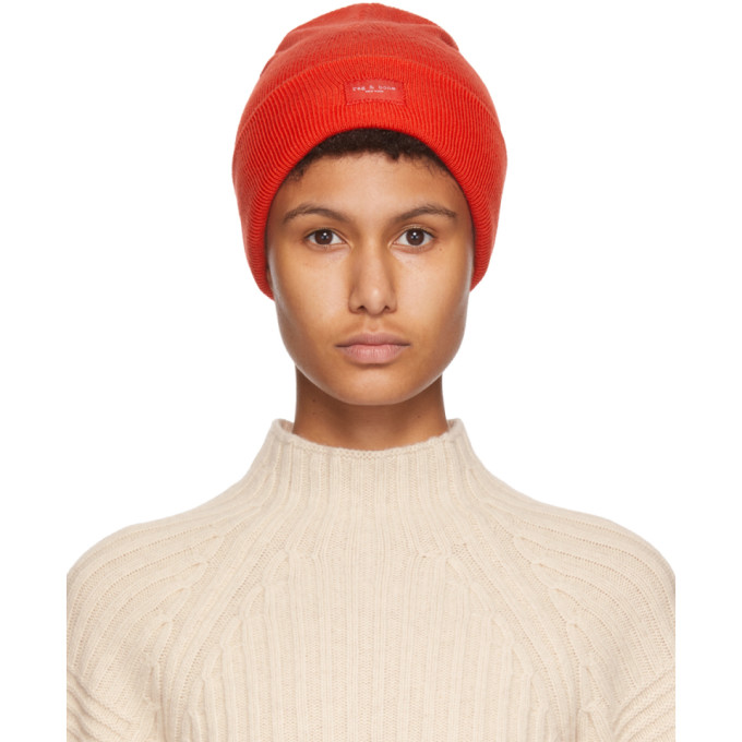 rag and bone Red Addison Beanie от rag 