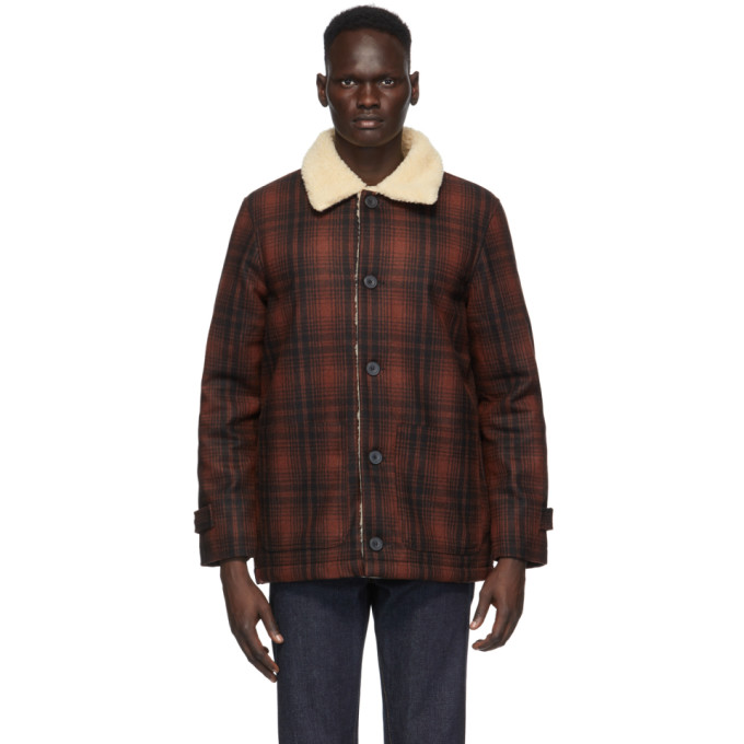 Nudie Jeans Nudie Jeans Red Mangan Lumber Jacket