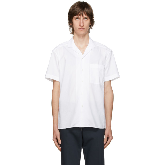 boss white short sleeve shirt