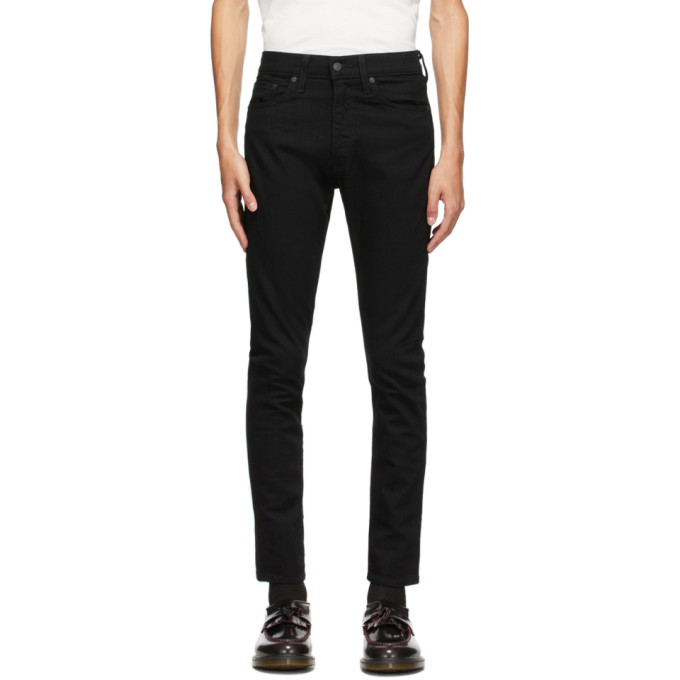 black skinny flex jeans