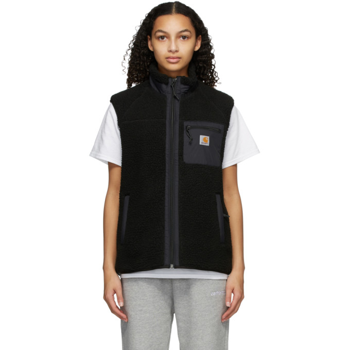 Carhartt Work In Progress Black Prentis Vest