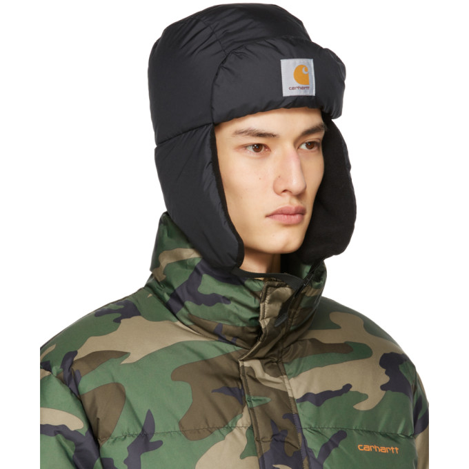 CARHARTT BLACK BYRD HOOD HAT