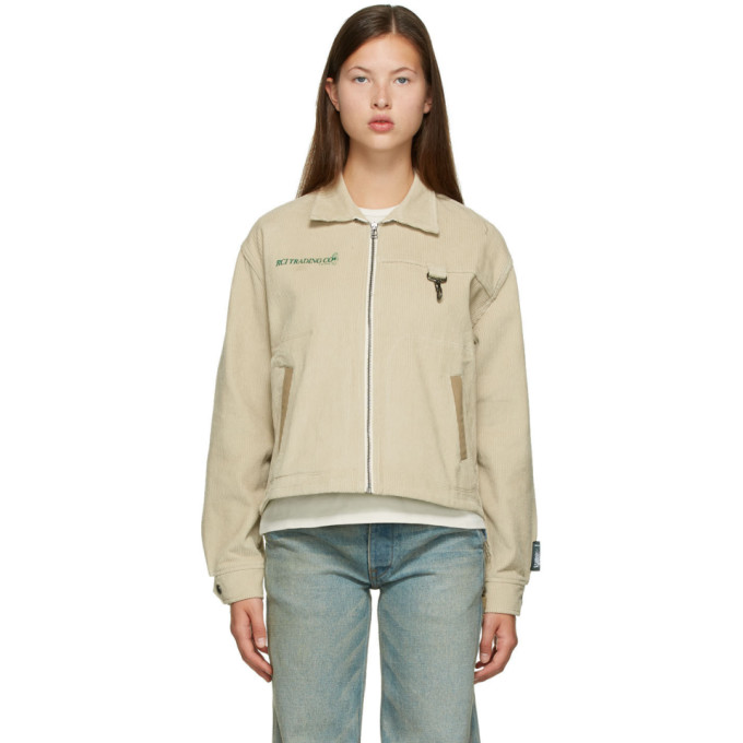 Reese Cooper Reese Cooper Off-White Corduroy Hunting Division Jacket