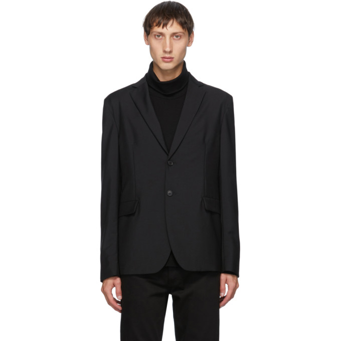 Acne Studios Black Single-Breasted Blazer